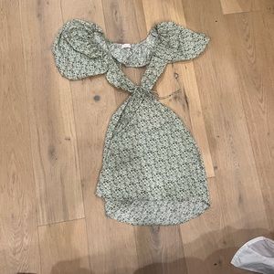 floral dress from melrose boutique